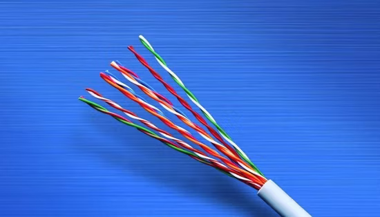 Gcabling UTP LAN Cat5e CAT6 CAT6A Computer Communication Cable Twisted 4pair Copper Solid Wire Indoor Data CAT6 Ethernet Network Cable