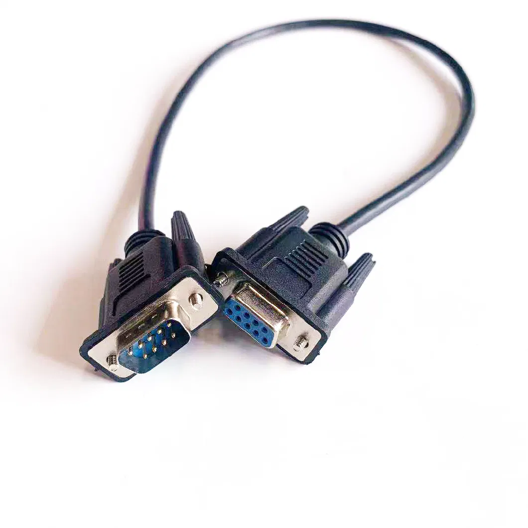 1m D-SUB RS232 dB9 9 Pin Serial Female to Female Extension Cable