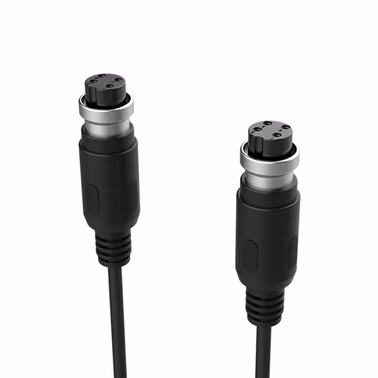 Cavo elettrico con connettore presa aeronautica Gx16 a 4 pin da 10 m